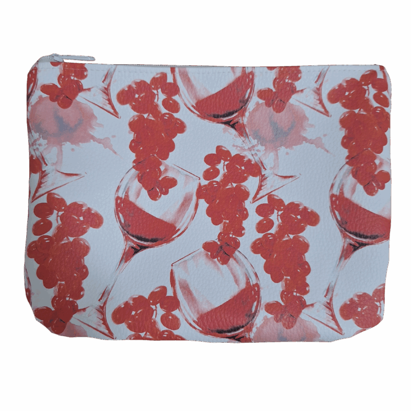 Kosmetická taštička velká "Víno"