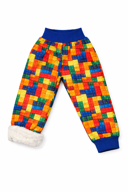 Softshellové kalhoty s beránkem "Lego"